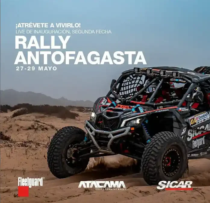 SICAR Fleetguard Rally Team 1° Lugar Rally Antofagasta 2022